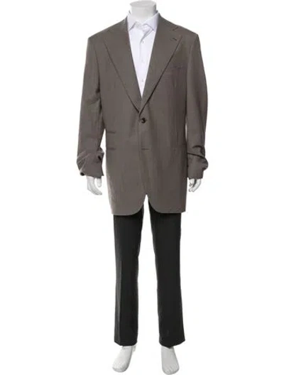Pre-owned Suitsupply Wool Two-piece Blazer In Gray