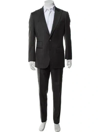 Pre-owned Suitsupply Wool Two-piece Blazer In Grey