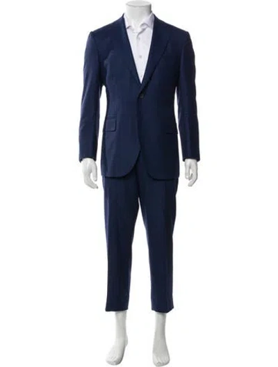 Pre-owned Suitsupply Wool Two-piece Suit In Blue