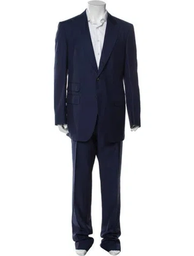 Pre-owned Suitsupply Wool Two-piece Suit In Blue
