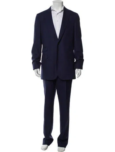 Pre-owned Suitsupply Wool Two-piece Suit In Blue