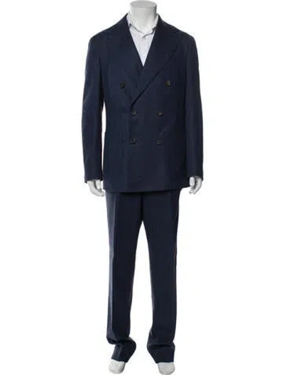 Pre-owned Suitsupply Wool Two-piece Suit In Blue