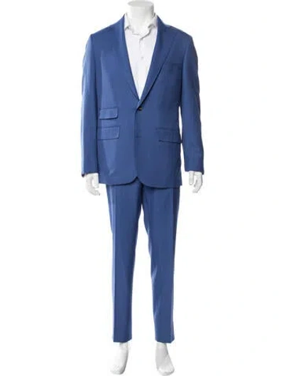 Pre-owned Suitsupply Wool Two-piece Suit In Blue