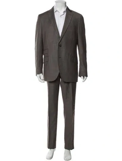 Pre-owned Suitsupply Wool Two-piece Suit In Gray