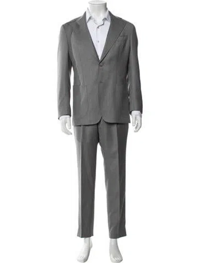 Pre-owned Suitsupply Wool Two-piece Suit In Gray