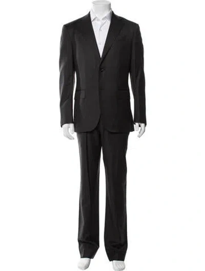 Pre-owned Suitsupply Wool Two-piece Suit Vest In Blue