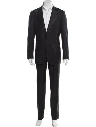 Pre-owned Suitsupply Wool Two-piece Suit Vest In Gray
