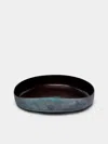 Suk Keun Kang Hamji Ottchil Wood Medium Bowl  Abask Luxury Gift