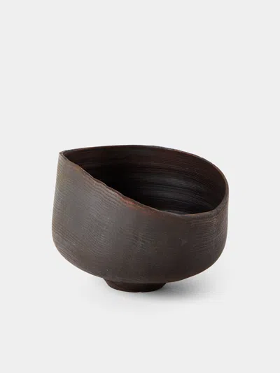 Suk Keun Kang Ottchil Wood Bowl In Brown