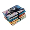 Suki Wang London Cotton Tea Towel Family Bundle Set Of Six In Multi
