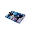 Suki Wang London 'flower Girl And Ink Man' Cotton Tea Towel Set In Multi