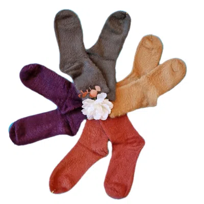 Suki Wang London Women's Cushion Cotton Sock Bundle In Multi