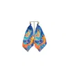Suki Wang London Women's Set Of Two Blossom Into Power Statement Earring - Navy In Blue