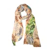 Suki Wang London Women's Shell Peacock Wool Wraparound