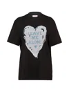 Sultry Virgin Broken Pattern T-shirt In Multi