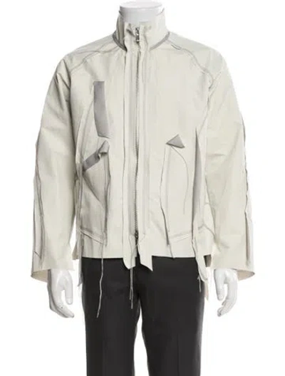 Pre-owned Sulvam Jacket In Neutrals