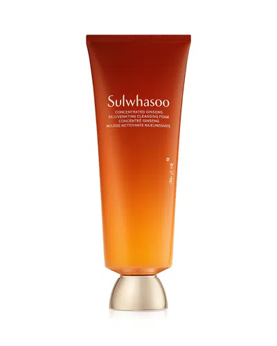 Sulwhasoo Concentrated Ginseng Rejuvenating Cleansing Foam 5.29 Oz. In Transparent