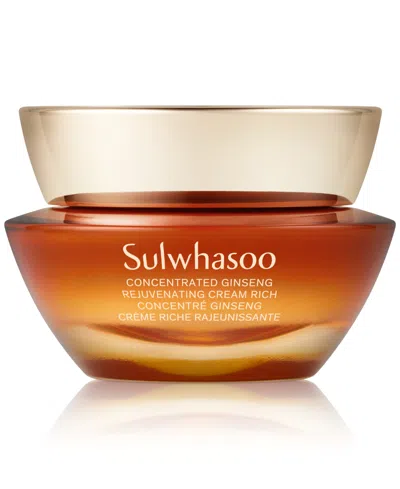 Sulwhasoo Concentrated Ginseng Rejuvenating Cream Rich, 1.7 Oz. In No Color