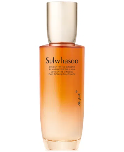 Sulwhasoo Concentrated Ginseng Rejuvenating Emulsion, 4.2 Oz. In No Color