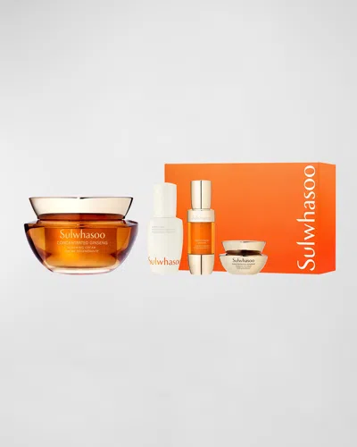 Sulwhasoo Concentrated Ginseng Renewing Cream Set In White