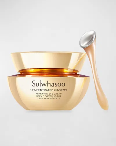 Sulwhasoo Concentrated Ginseng Renewing Eye Cream, 0.7 Oz. In White