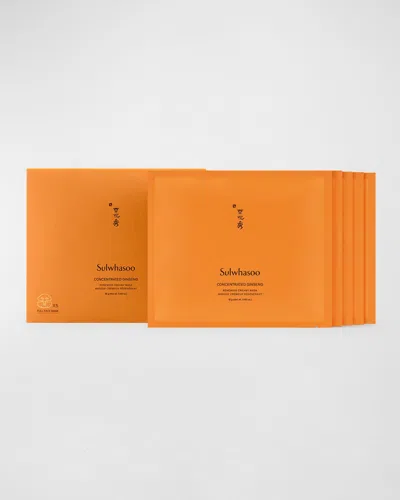 Sulwhasoo Concentrated Ginseng Renewing Masks, 5 Sheets