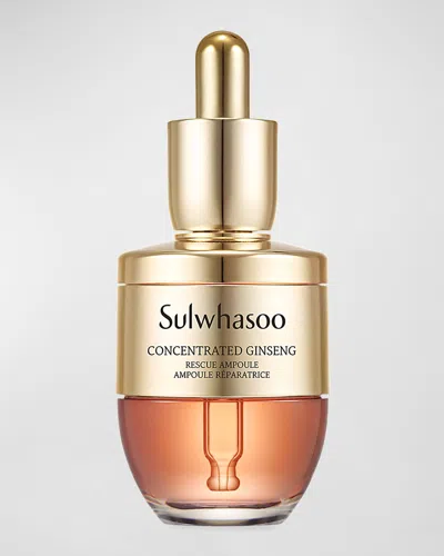 Sulwhasoo Concentrated Ginseng Rescue Ampoule, 0.67 Oz. In White