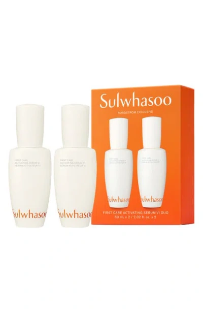 Sulwhasoo First Care Activating Serum Duo Set (nordstrom Exclusive) $178 Value In No Color