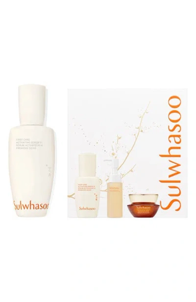 Sulwhasoo First Care Activating Serum Vi Set $119 Value In Transparent