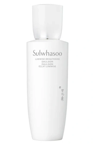 Sulwhasoo Lumiwise Brightening Emulsion In Transparent