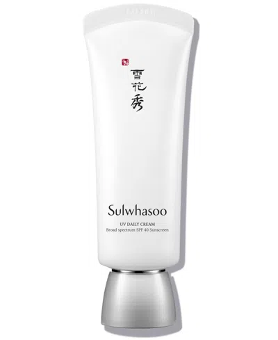 Sulwhasoo Uv Daily Cream Broad Spectrum Spf 40 Sunscreen, 1.4 Oz. In No Color