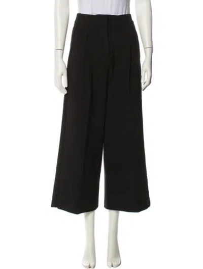 Pre-owned Summa Wide Leg Pants In Black