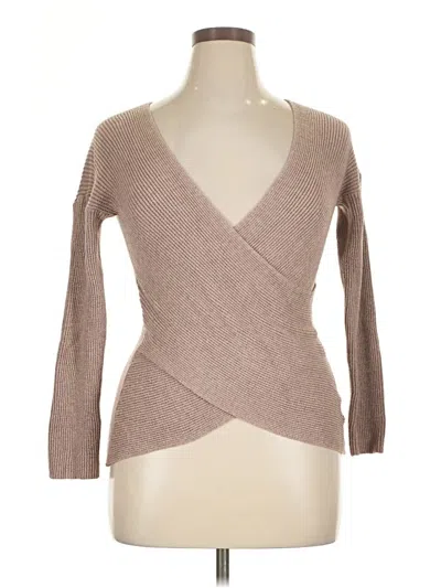 Pre-owned Summer & Rose Pullover Sweater In Brown
