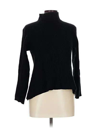 Pre-owned Summer & Rose Turtleneck Sweater In Black