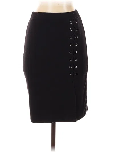 Pre-owned Summer And Sage Casual Skirt In Black