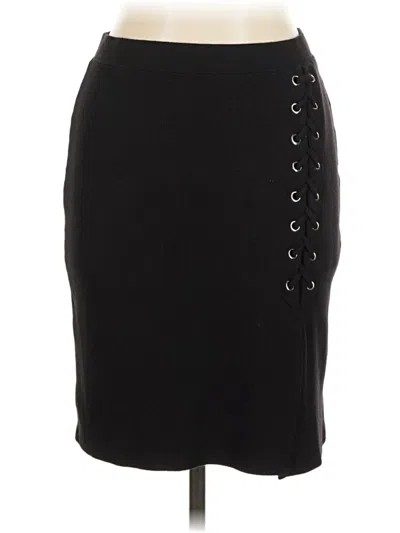 Pre-owned Summer And Sage Casual Skirt In Black