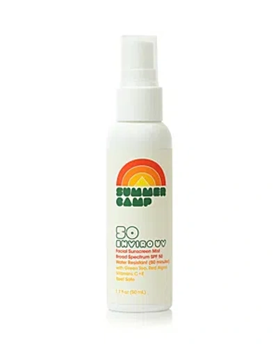 Summer Camp Envirouv Facial Sunscreen Mist Spf 50 1.7 Oz. In White