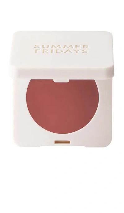 Summer Fridays Blush Butter Balm In Toasted Terracotta