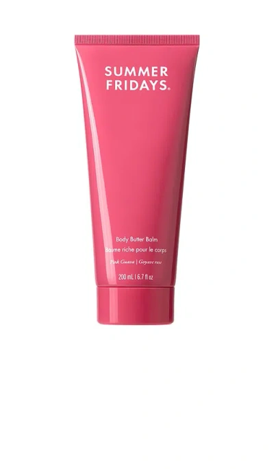 Summer Fridays Body Butter Balm Pink Guava 바디 모이스쳐라이저