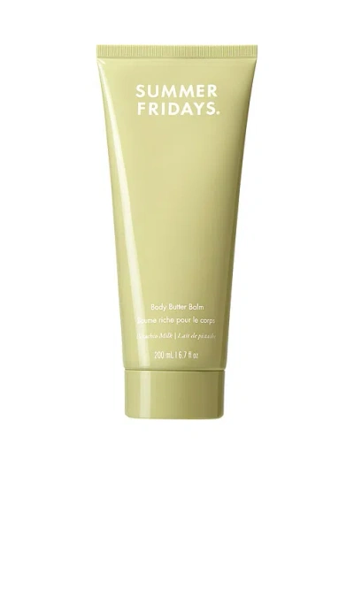 Summer Fridays Body Butter Balm Pistachio 바디 모이스쳐라이저 In Pistachio Milk