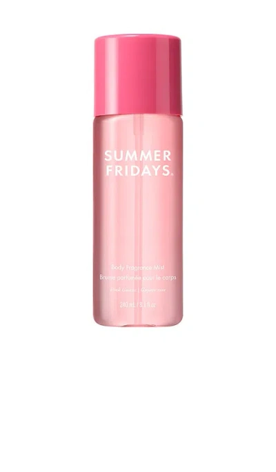 Summer Fridays Body Fragrance Mist In Pink Guava