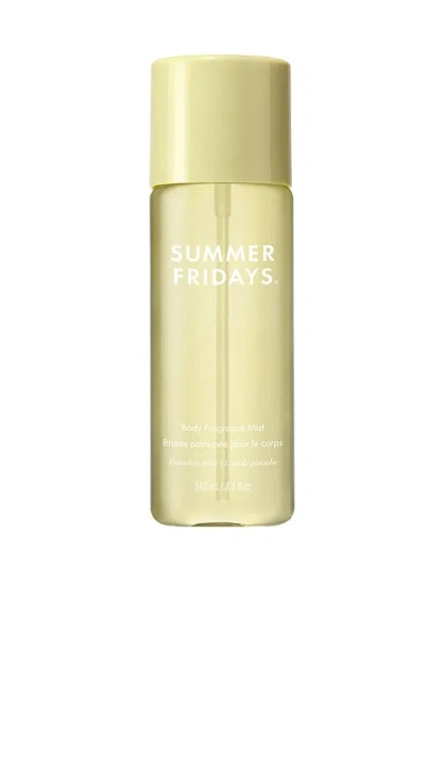 Summer Fridays Body Fragrance Mist In Pistachio Milk