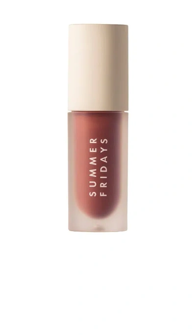 Summer Fridays Dream Lip Oil In 暖米黄色