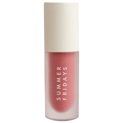 SUMMER FRIDAYS DREAM LIP OIL FOR MOISTURIZING SHEER COVERAGE BLUSH DREAMS 0.15 OZ
