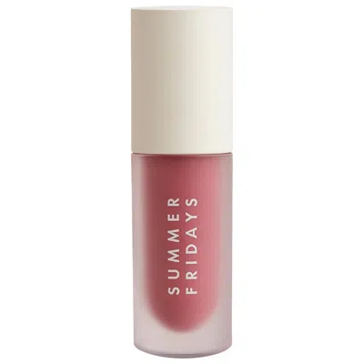 SUMMER FRIDAYS DREAM LIP OIL FOR MOISTURIZING SHEER COVERAGE SOFT MAUVE 0.15 OZ