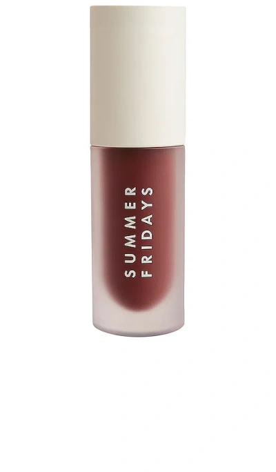 Summer Fridays Dream Lip Oil In Rosewood Nights