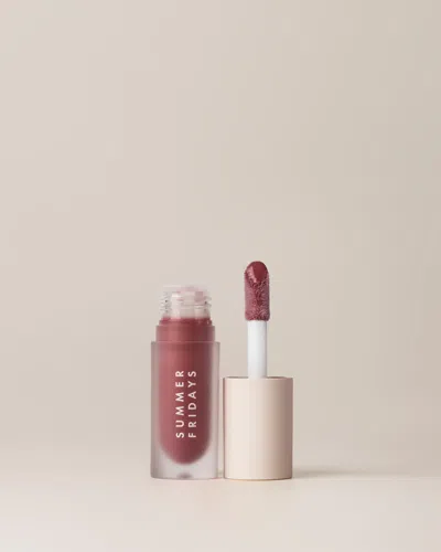 Summer Fridays Dream Lip Oil Soft Mauve In White