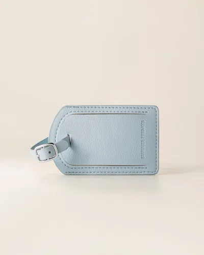 Summer Fridays Jet Lag Luggage Tag In White