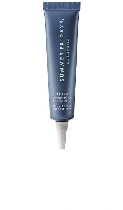 Summer Fridays Jet Lag Overnight Eye Serum In Blue