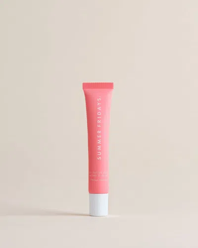 Summer Fridays Lip Butter Balm Pink Sugar In White